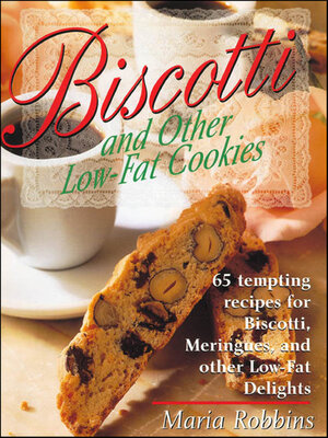 cover image of Biscotti and Other Low-Fat Cookies